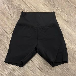 Werk Dance, black biker shorts, size CXL